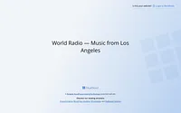 wrldradio.com snapshot