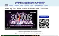 svend-nicolaisens-orkester.dk snapshot