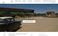 www.fincalaperaleda.com snapshot