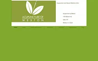 www.acupunctureofweston.com snapshot