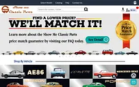 showmeclassicparts.com snapshot
