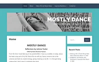 mostlydance.com snapshot