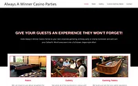 alwaysawinnercasinoparties.com snapshot