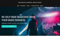 businessmindedmusicians.com snapshot