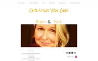 christinavangeel.be snapshot