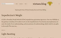 virtues.blog snapshot