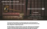 lawyersforthelittleguys.com snapshot