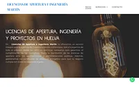www.licenciasdeaperturaeingenieriamartin.es snapshot