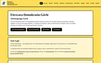 forsvarademokratingavle.se snapshot