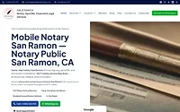 galeranchnotary.com snapshot