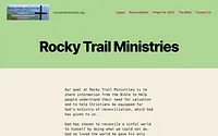 rockytrailministries.org snapshot