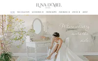 www.lunadmielbridal.com snapshot