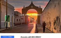 www.queondamerida.mx snapshot
