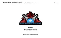 www.hopeforpuertorico.com snapshot