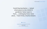 covidclearingstation.net snapshot