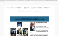peoriaweddingofficiant.com snapshot