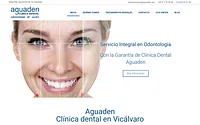 www.clinicadentalaguaden.es snapshot
