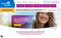 abilitybeyond.org snapshot