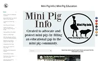 www.minipiginfo.com snapshot