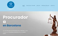 lopezloisprocuradores.com snapshot