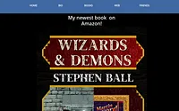 stephenballauthor.com snapshot