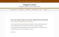 www.viagemlenta.com snapshot