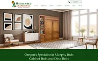 www.hiddenbedoforegon.com snapshot