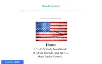 armystudyguide.weebly.com snapshot