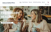 sistersinfaithandillness.com snapshot