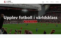 lorefotbollsresor.se snapshot