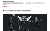 adamsfalconryservice.com snapshot