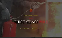 www.1stclassfireprotection.com snapshot