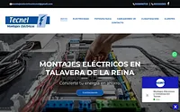 www.montajeselectricostecnel.com snapshot