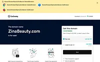 zinabeauty.com snapshot