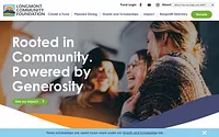 longmontfoundation.org snapshot