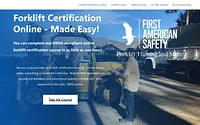 1stamericansafetytraining.com snapshot