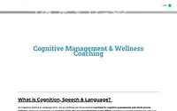www.cognitionspeechandlanguage.com snapshot
