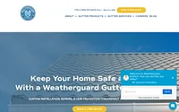 www.weatherguardgutters.com snapshot