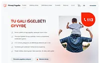 pirmojipagalba.lt snapshot