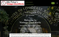 vintageclockworks.com snapshot