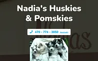 nadiashuskies.com snapshot