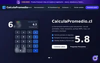 calculapromedio.cl snapshot