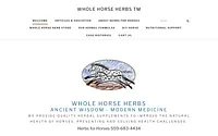 www.wholehorse.com snapshot