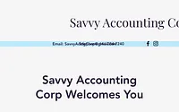 www.savvyacctgcorp.net snapshot