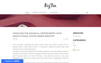 bizteas.weebly.com snapshot