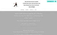 salsawithsenoraandjig.com snapshot