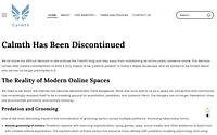 calmth.blog snapshot