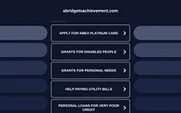 abridgetoachievement.com snapshot